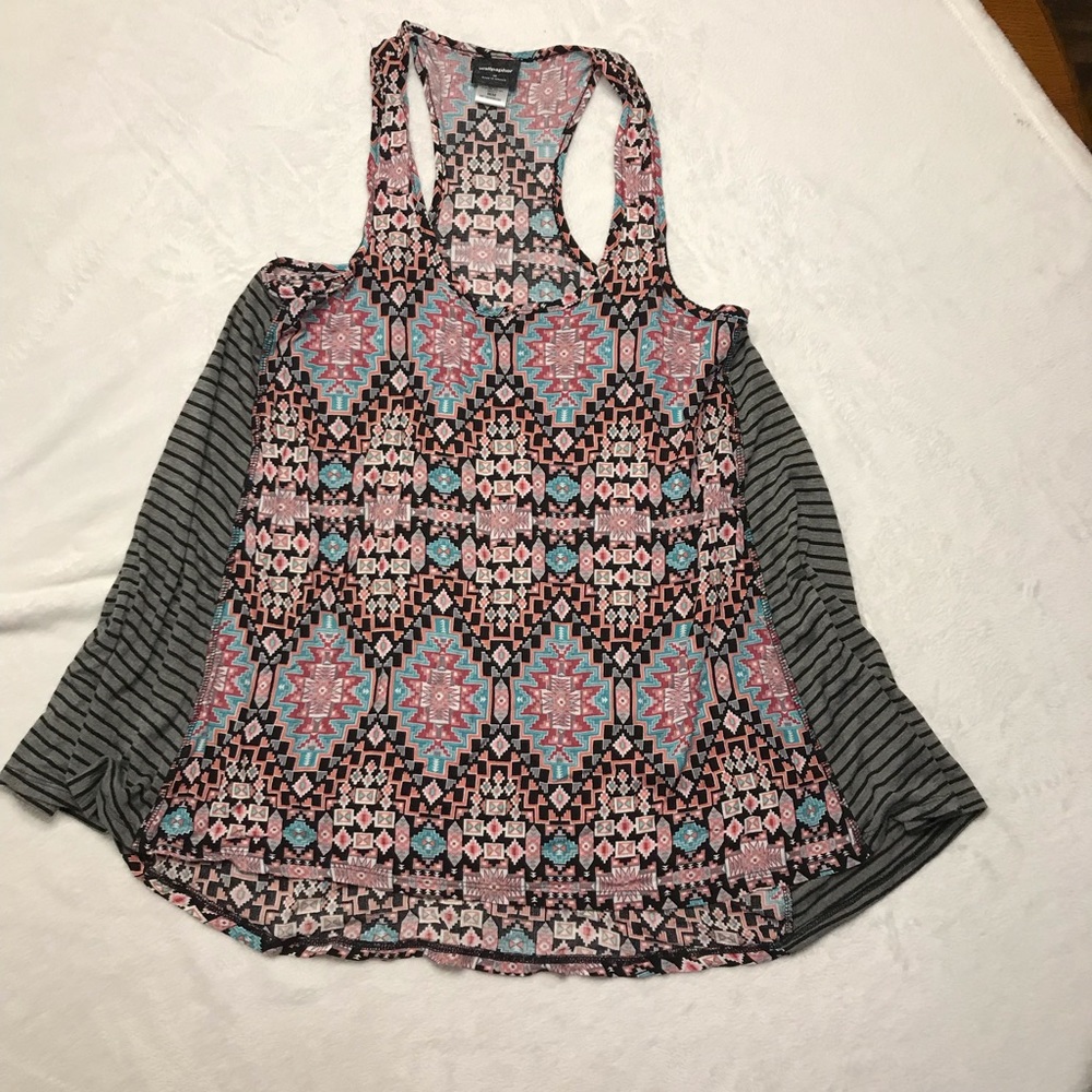 Ladies pullover sleeveless tunic